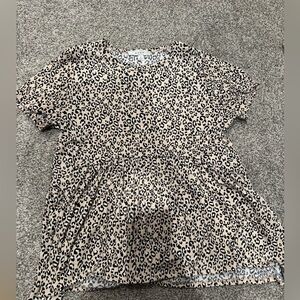 Leopard print tee